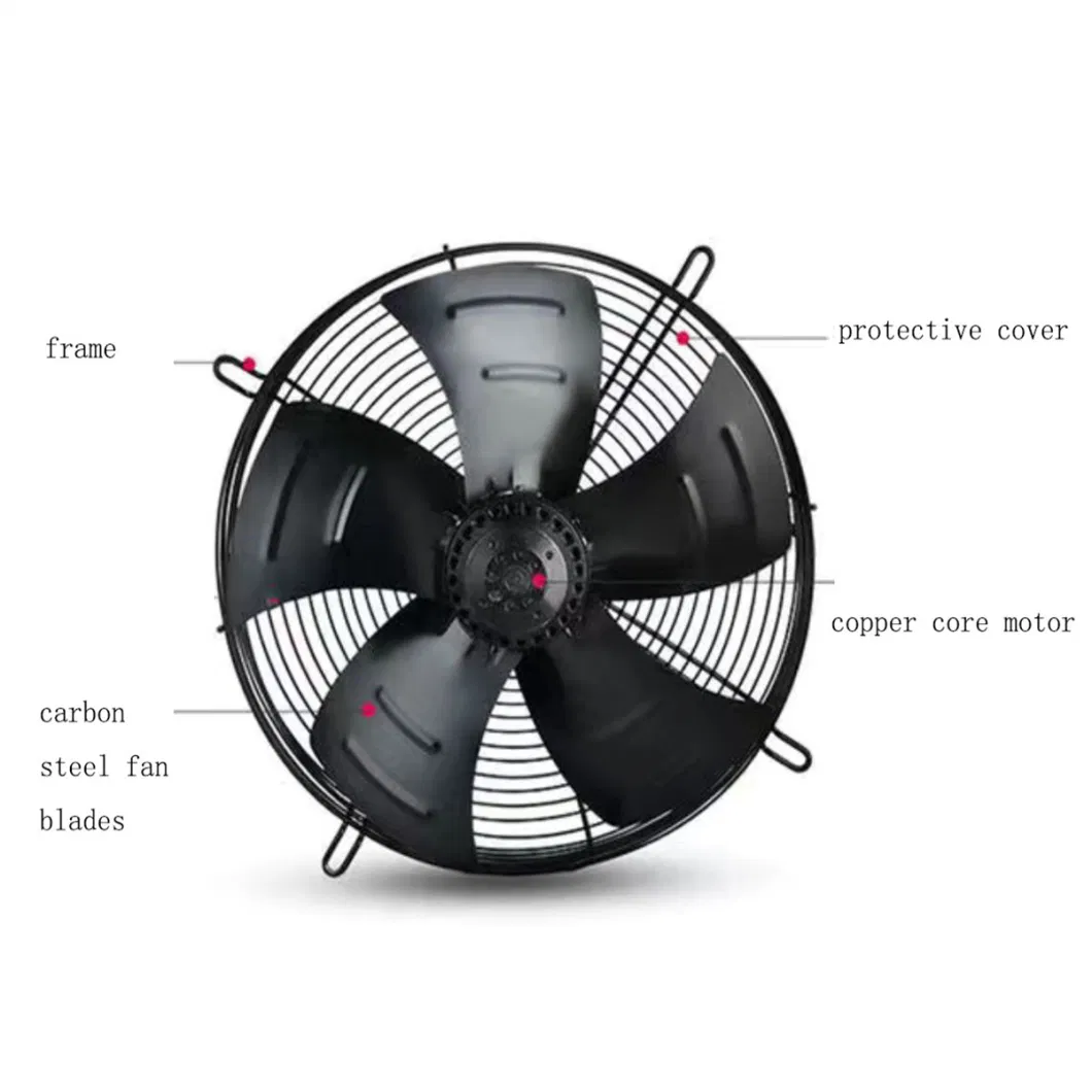 Axial Fan Motor with External Rotor